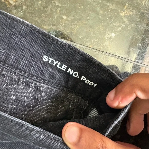 Black Purple Brand Jeans
